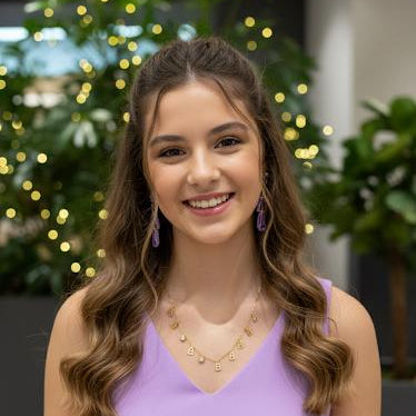 Gold Lock & Crystal Charm Necklace