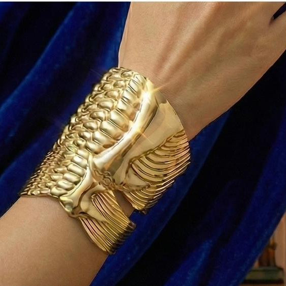 Golden Eagle Wing Cuff Kada