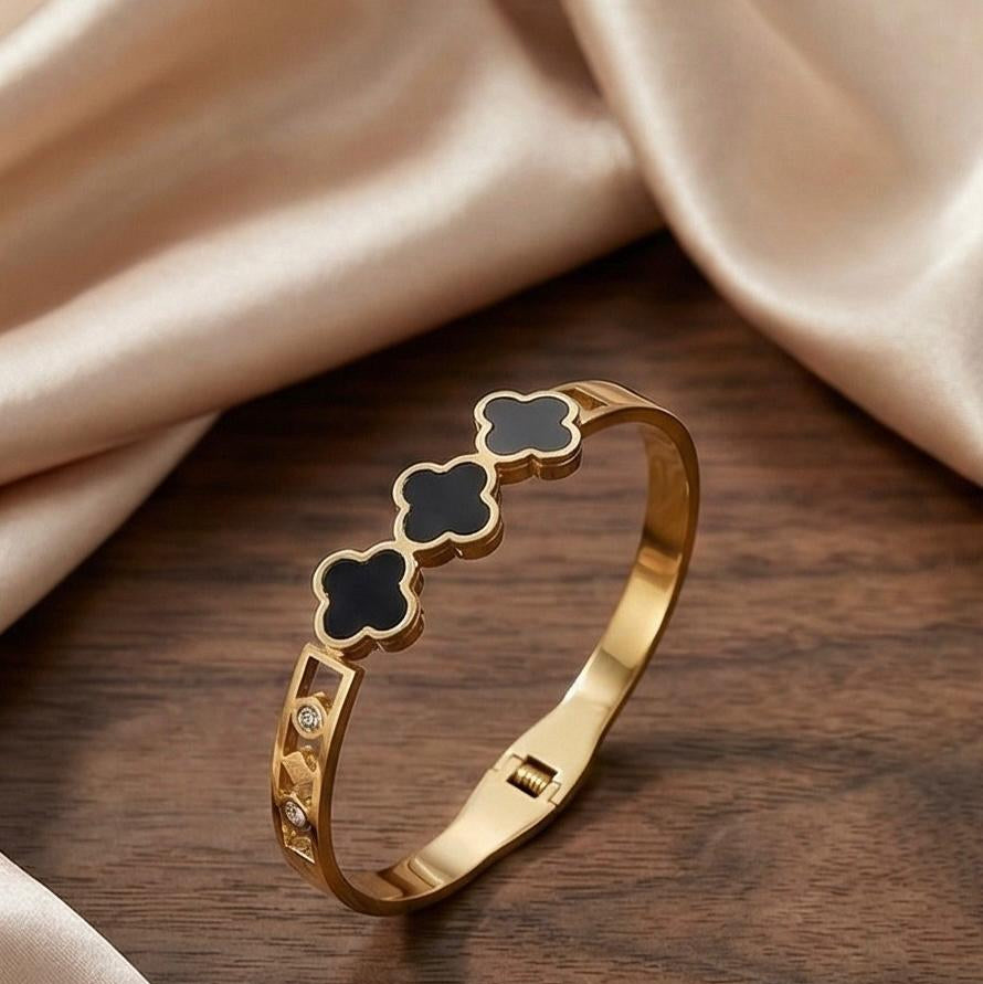 Black Clover Gold Bangle
